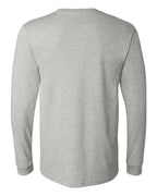 Heather CVC Long Sleeve Tee | 3501CVC