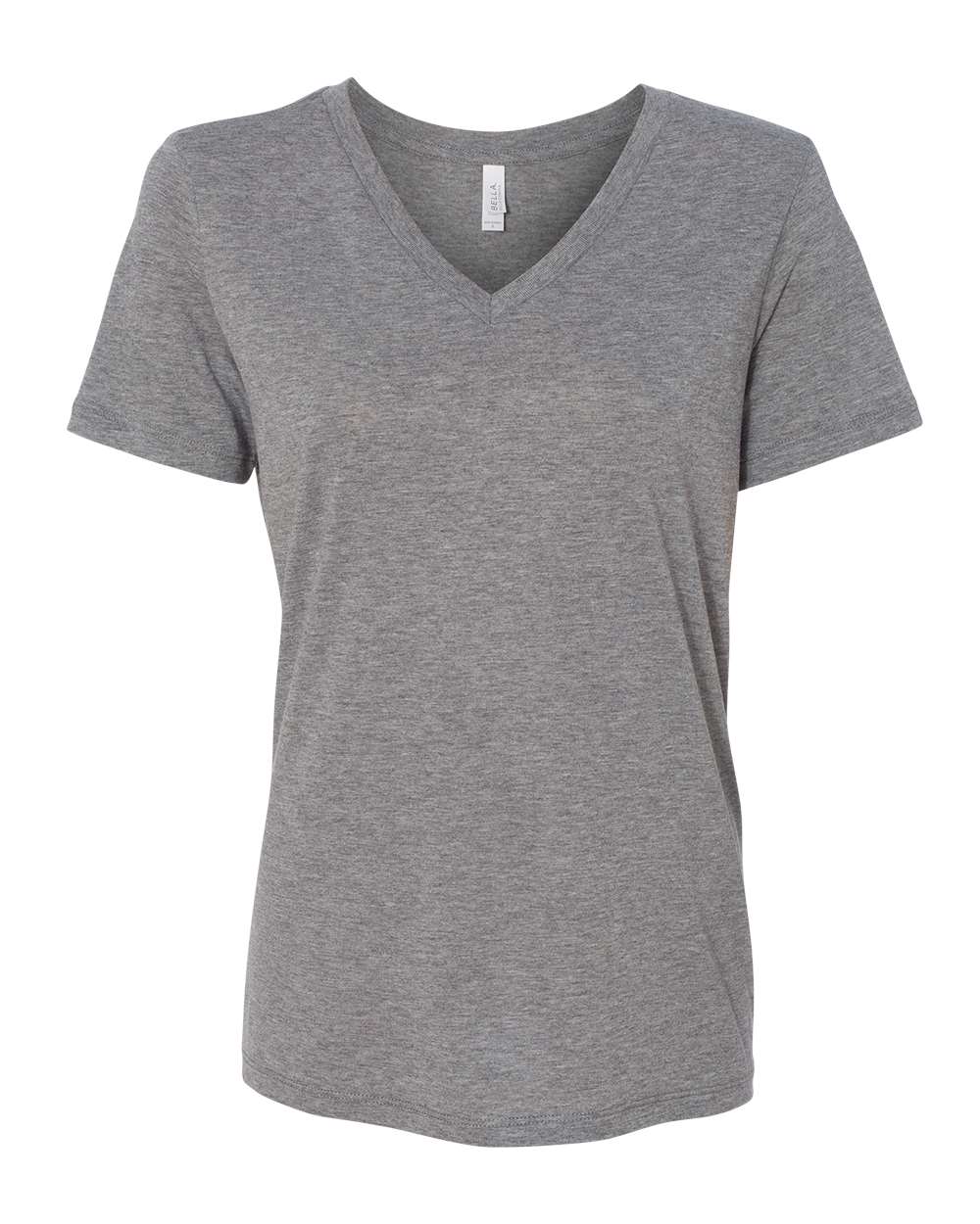 Women's Relaxed Triblend V-Neck Tee | 6415