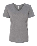 Women's Relaxed Triblend V-Neck Tee | 6415