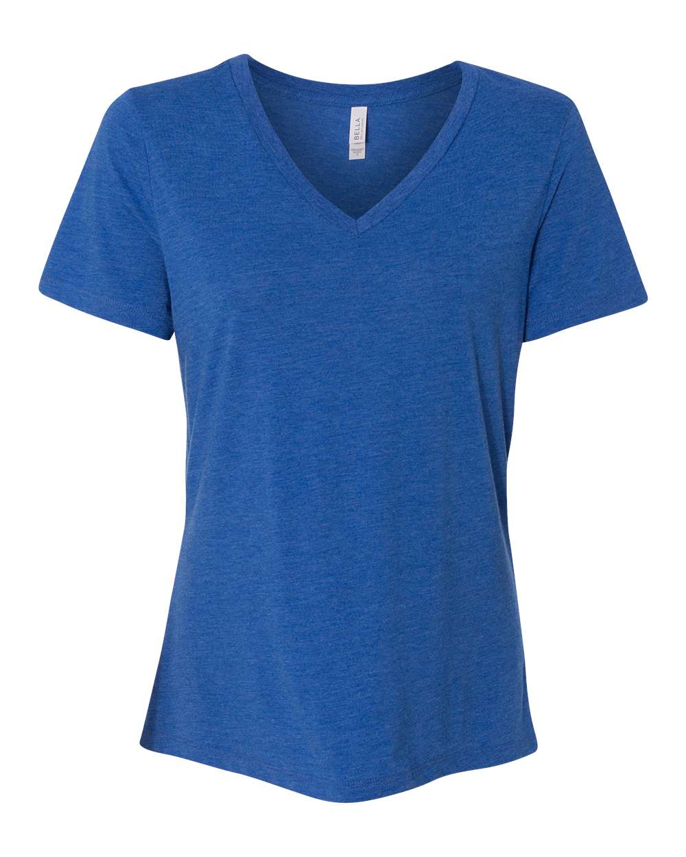 Women's Relaxed Triblend V-Neck Tee | 6415