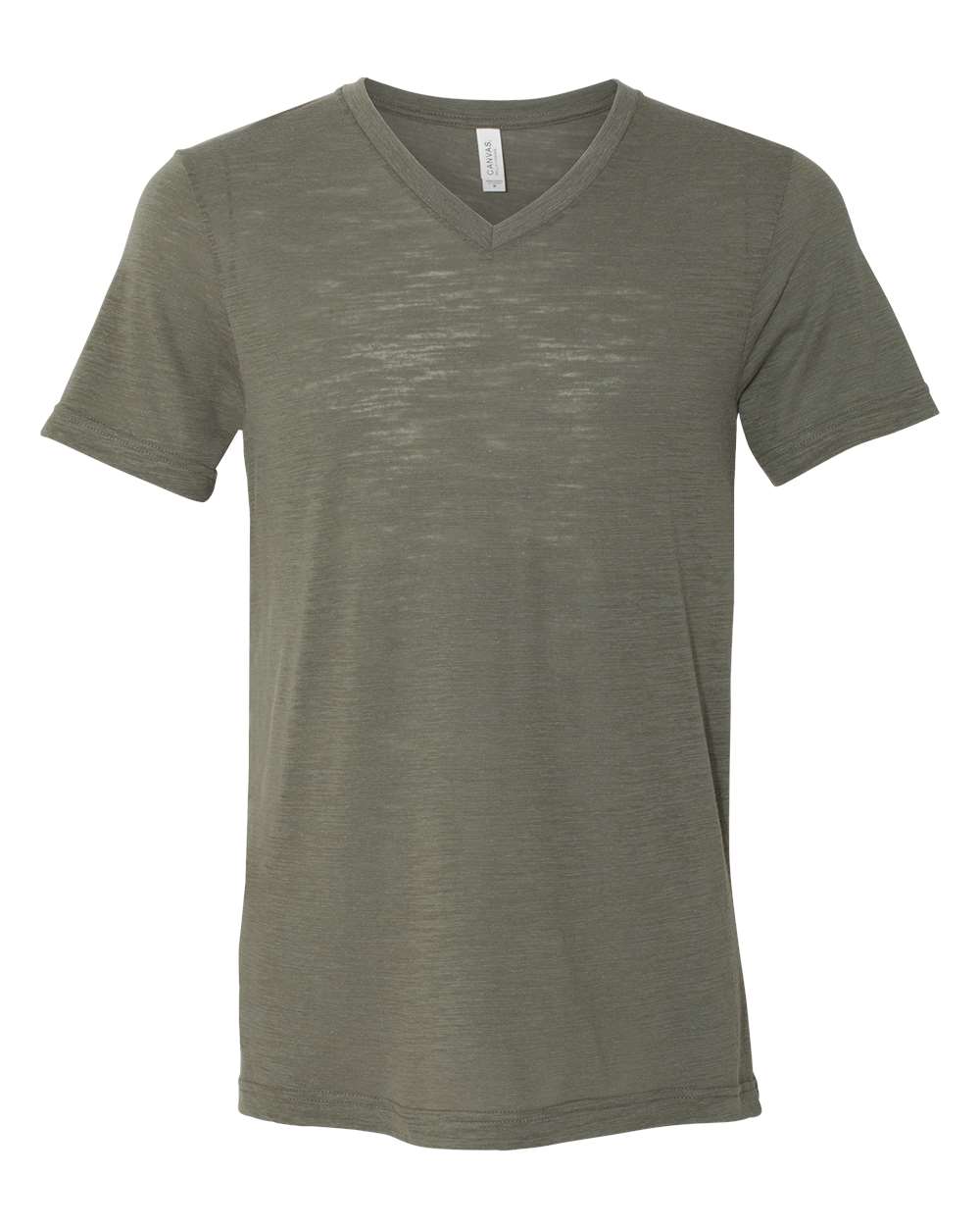 Unisex Textured Jersey V-Neck Tee | 3655