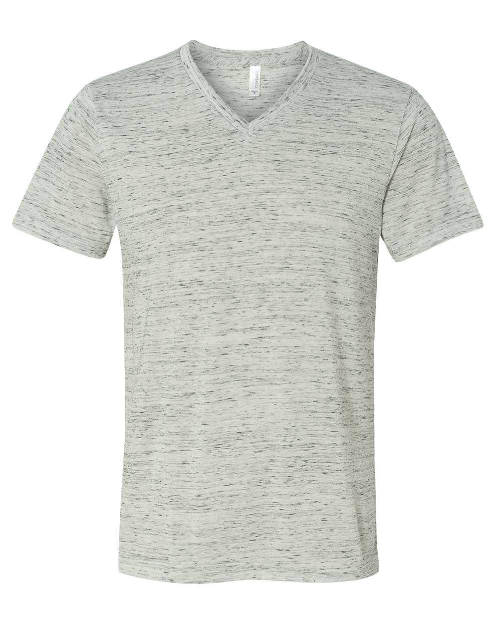 Unisex Textured Jersey V-Neck Tee | 3655