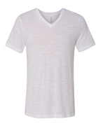 Unisex Textured Jersey V-Neck Tee | 3655