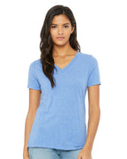 Women's Relaxed Triblend V-Neck Tee | 6415