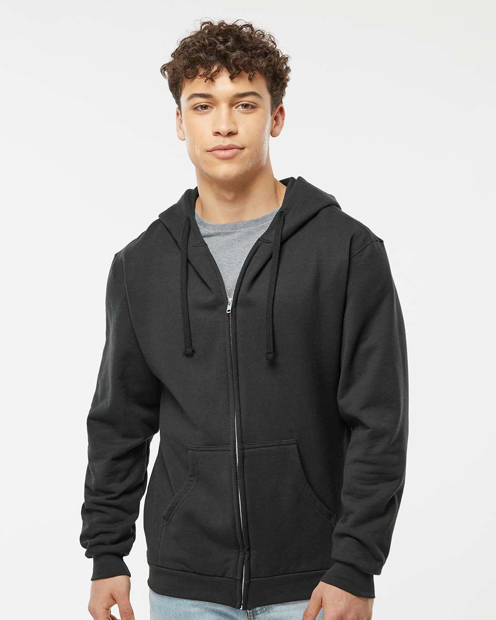 Sudadera con capucha unisex con cremallera completa | 331