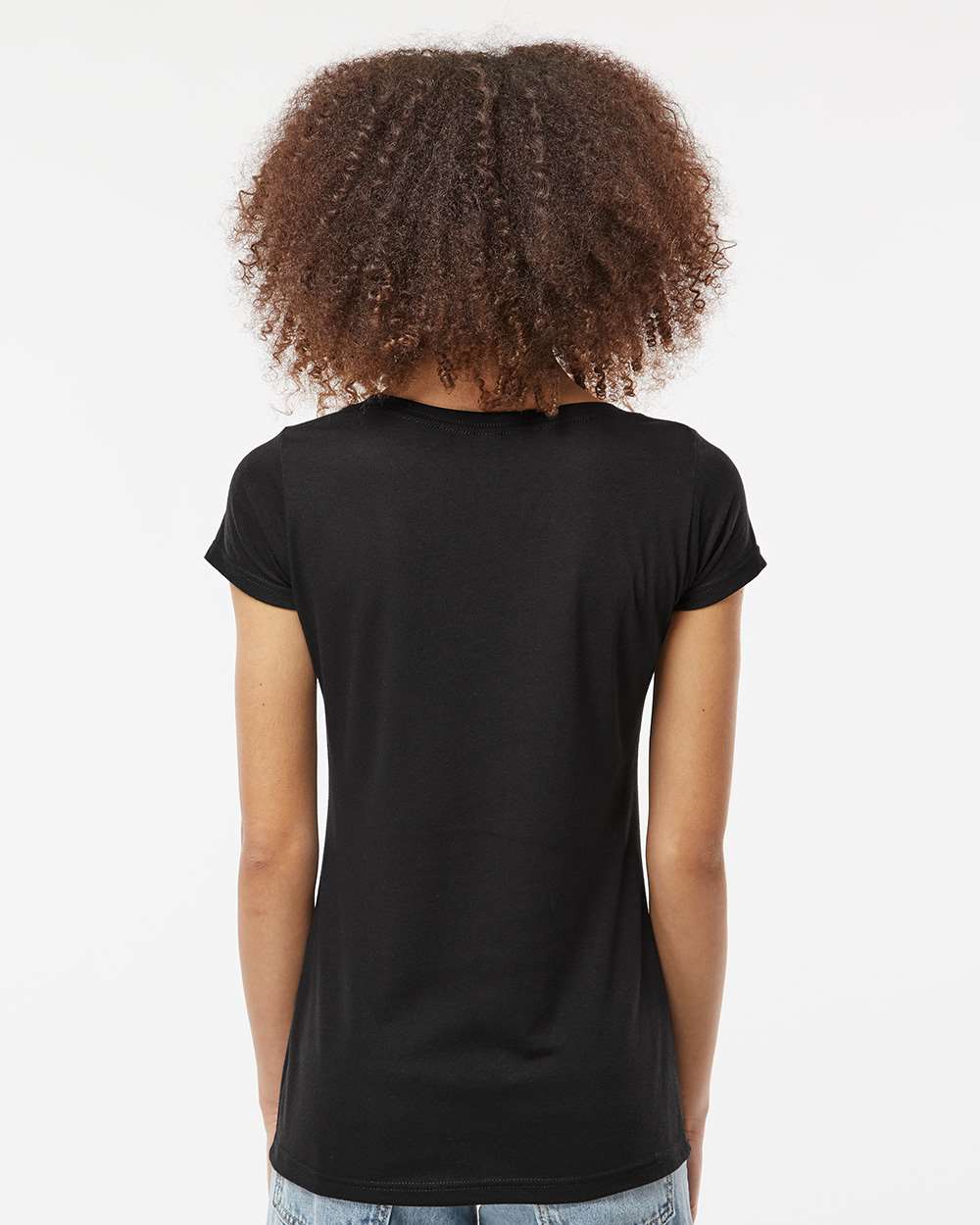 Women's Poly-Rich Scoop Neck T-Shirt | 243