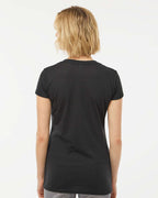 Women's Poly-Rich V-Neck T-Shirt | 244