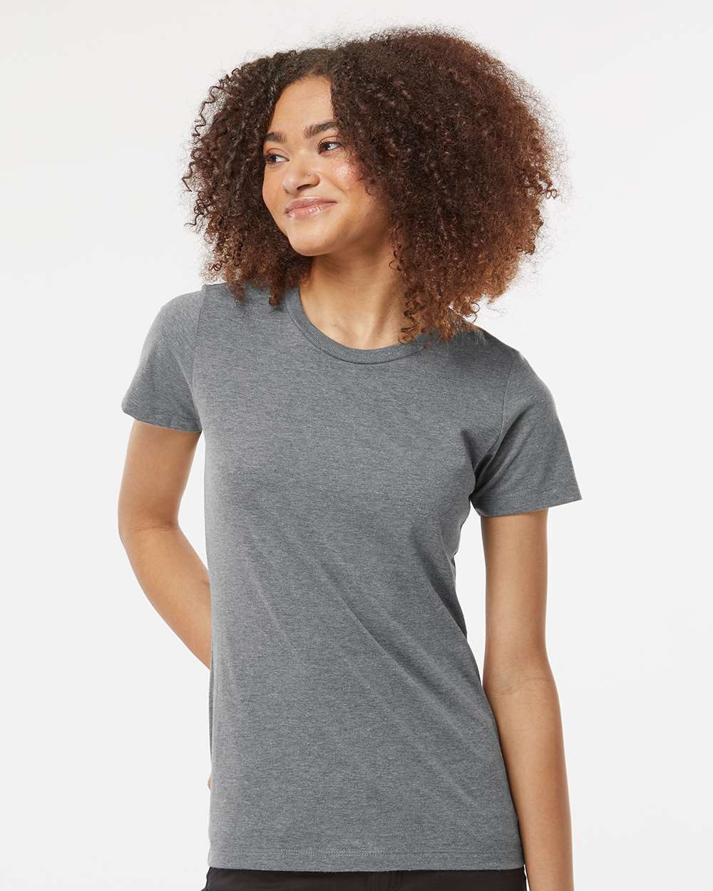 Women's Premium Cotton Blend T-Shirt | 542