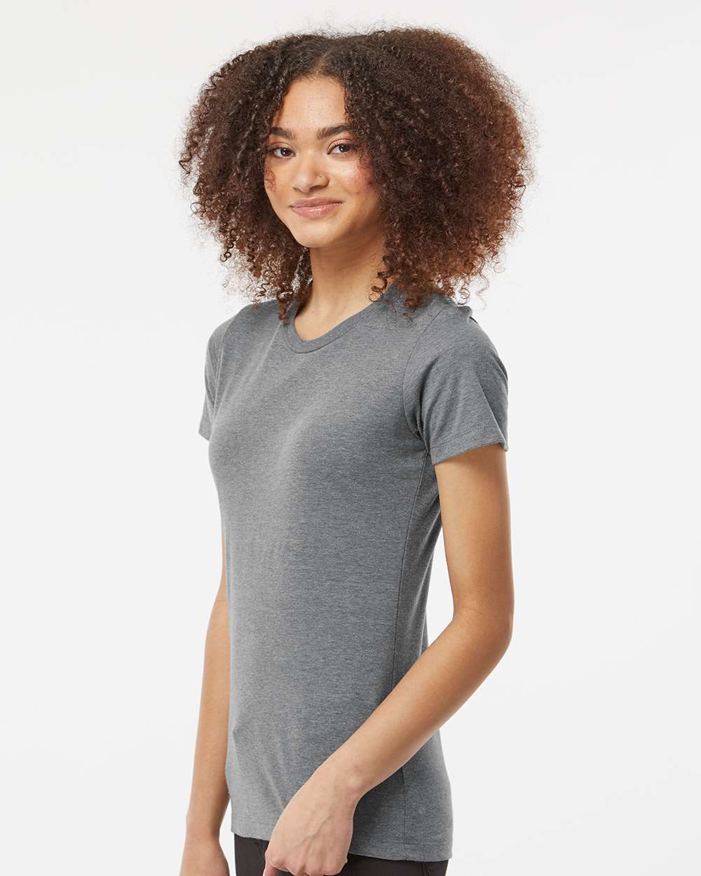 Women's Premium Cotton Blend T-Shirt | 542
