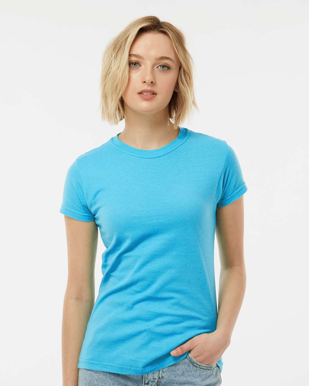 Women's Fine Jersey Slim Fit T-Shirt | 213