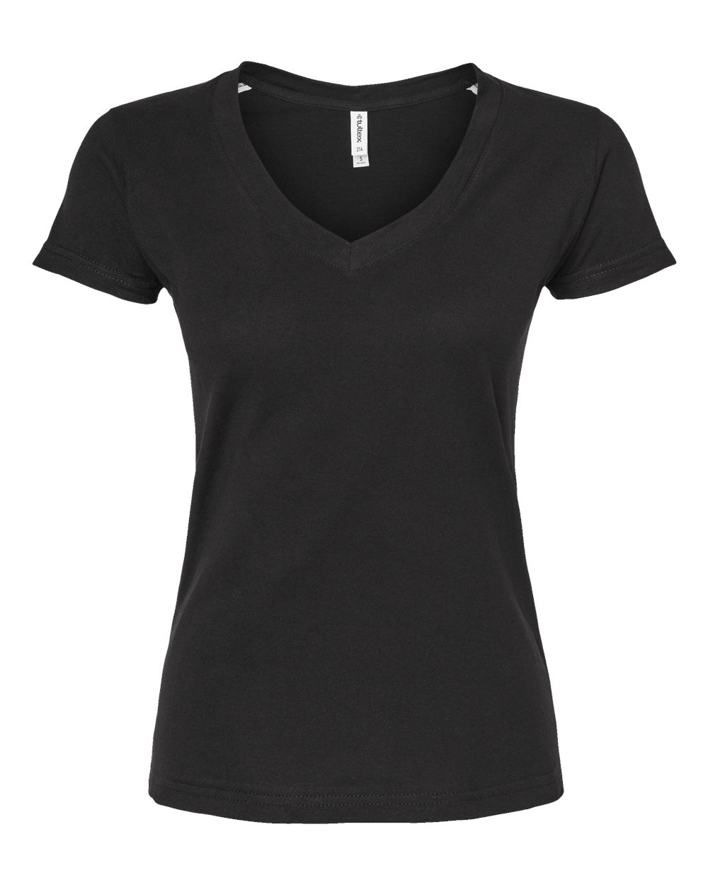 Women's Fine Jersey V-Neck T-Shirt | 214