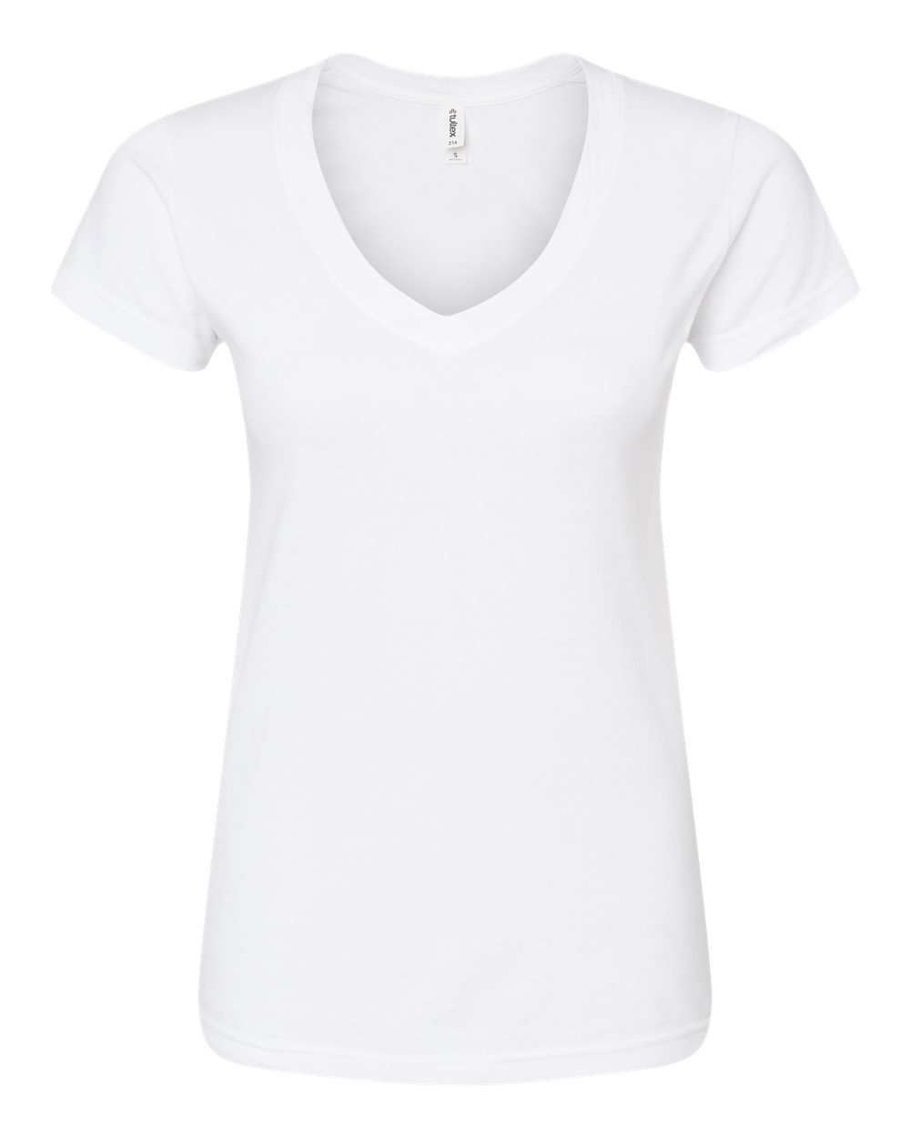 Women's Fine Jersey V-Neck T-Shirt | 214