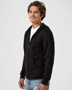 Unisex Beach Full-Zip Hooded Long Sleeve T-Shirt | 260
