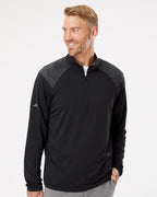 Men's Ultimate365 Lightweight Shoulder Stripe Quarter-Zip Pullover | A520