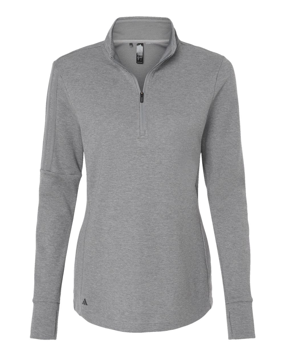 Women's 3-Stripes Quarter-Zip Sweater Pullover | A555
