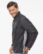 Men's 3-Stripes Puffer Full-Zip Jacket | A570