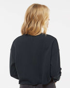 Women's Lightweight Crop Crewneck Sweatshirt | AFX24CRP