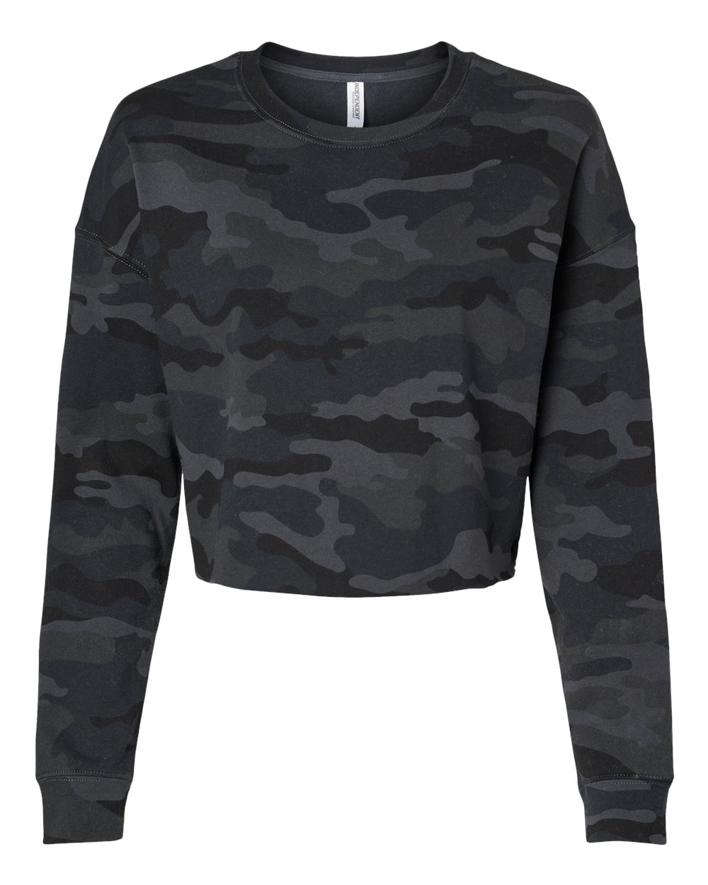 Women's Lightweight Crop Crewneck Sweatshirt | AFX24CRP