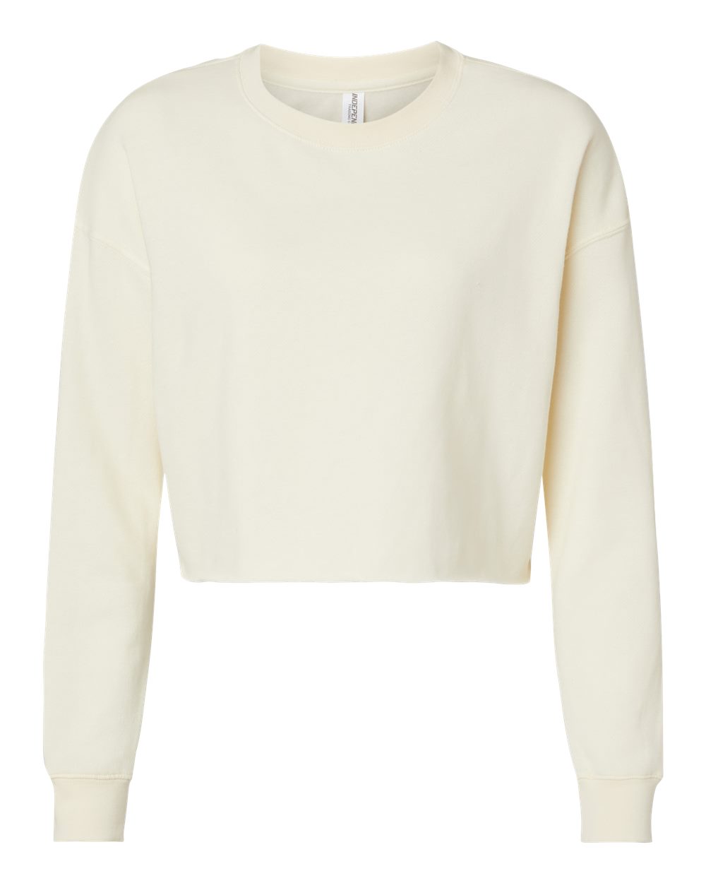 Women's Lightweight Crop Crewneck Sweatshirt | AFX24CRP