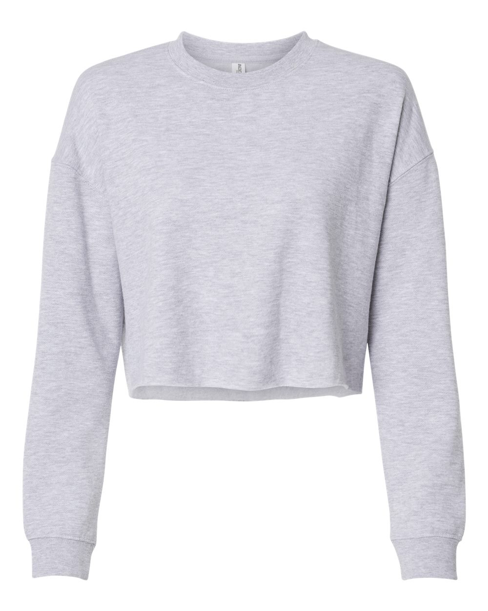 Women's Lightweight Crop Crewneck Sweatshirt | AFX24CRP