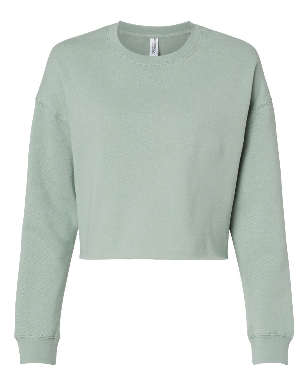 Women's Lightweight Crop Crewneck Sweatshirt | AFX24CRP