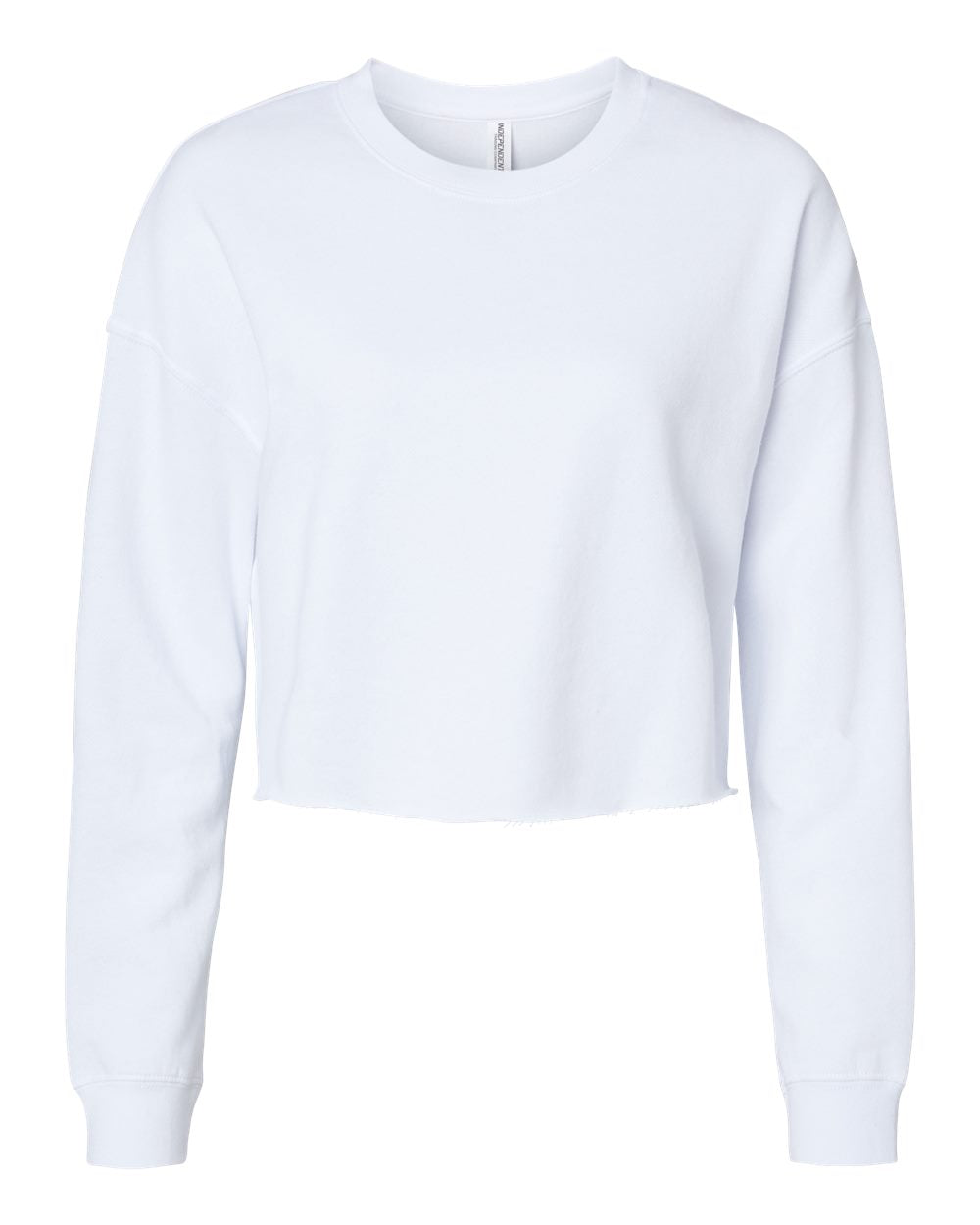 Women's Lightweight Crop Crewneck Sweatshirt | AFX24CRP
