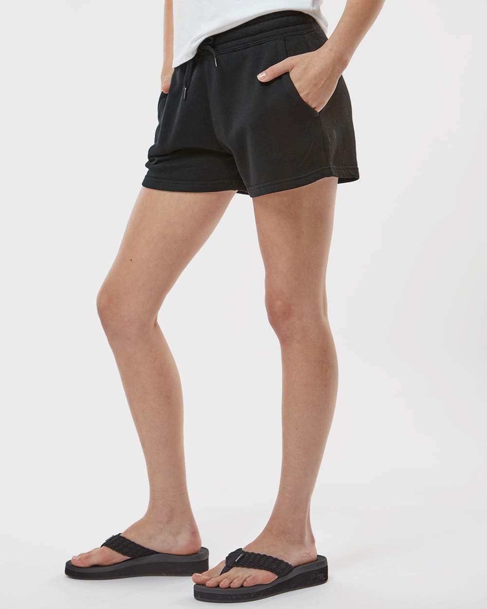 Women’s Lightweight California Wave Wash Fleece Shorts | PRM20SRT