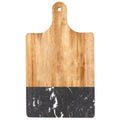 Black Marble and Wood Cutting Board | 1033-64 image 1