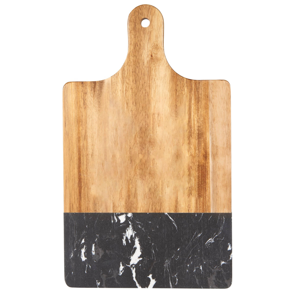 Black Marble and Wood Cutting Board | 1033-64 image 1