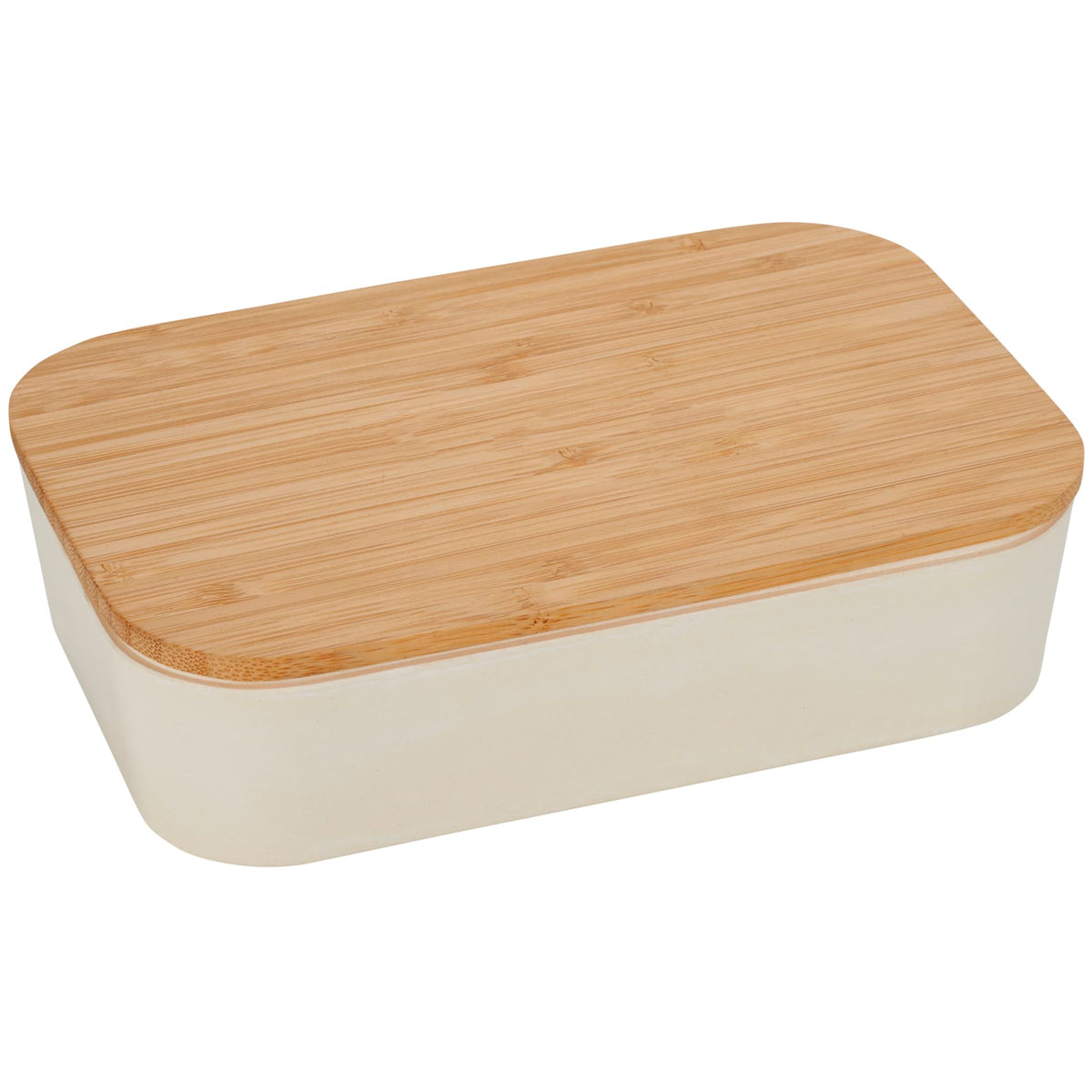 Bamboo Fiber Lunch Box with Cutting Board Lid | 1033-93 image 1