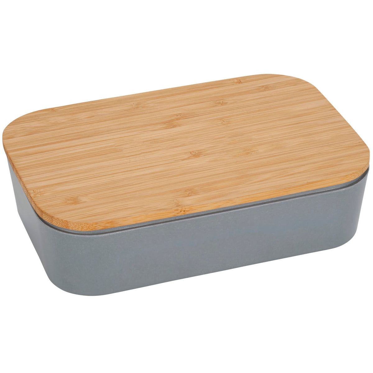 Bamboo Fiber Lunch Box with Cutting Board Lid | 1033-93 image 3