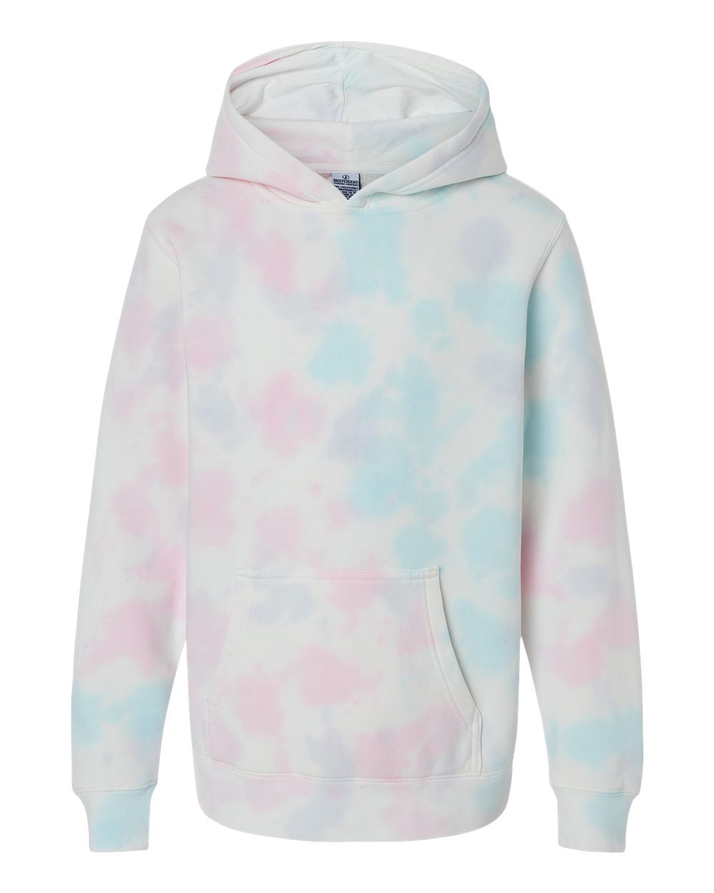 Youth Midweight Tie-Dyed Hooded Sweatshirt | PRM1500TD