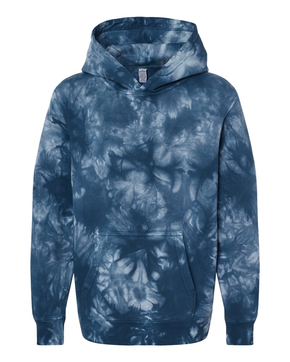 Youth Midweight Tie-Dyed Hooded Sweatshirt | PRM1500TD