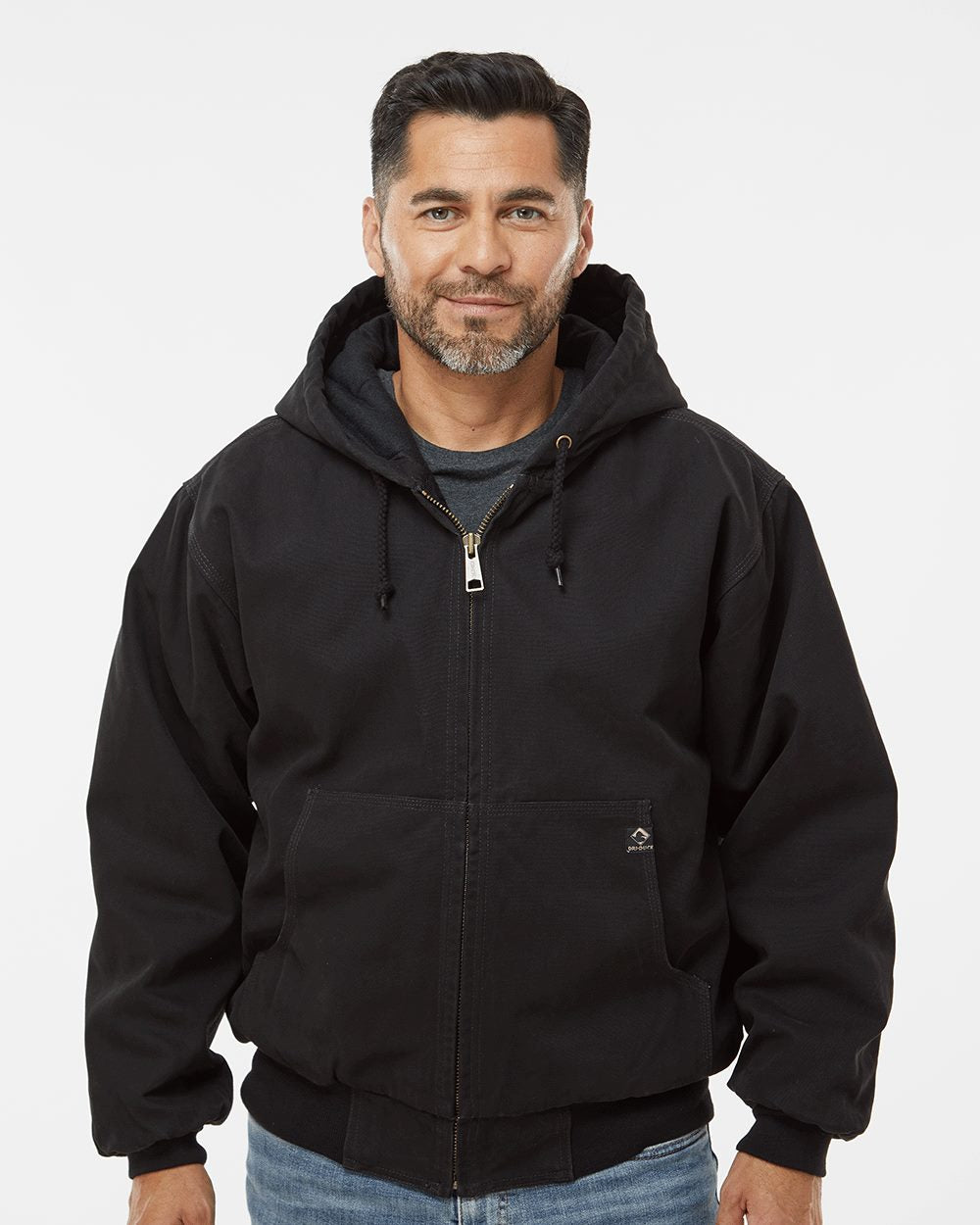 Men's Cheyenne Boulder Cloth™ Hooded Jacket with Tricot Quilt Lining | 5020
