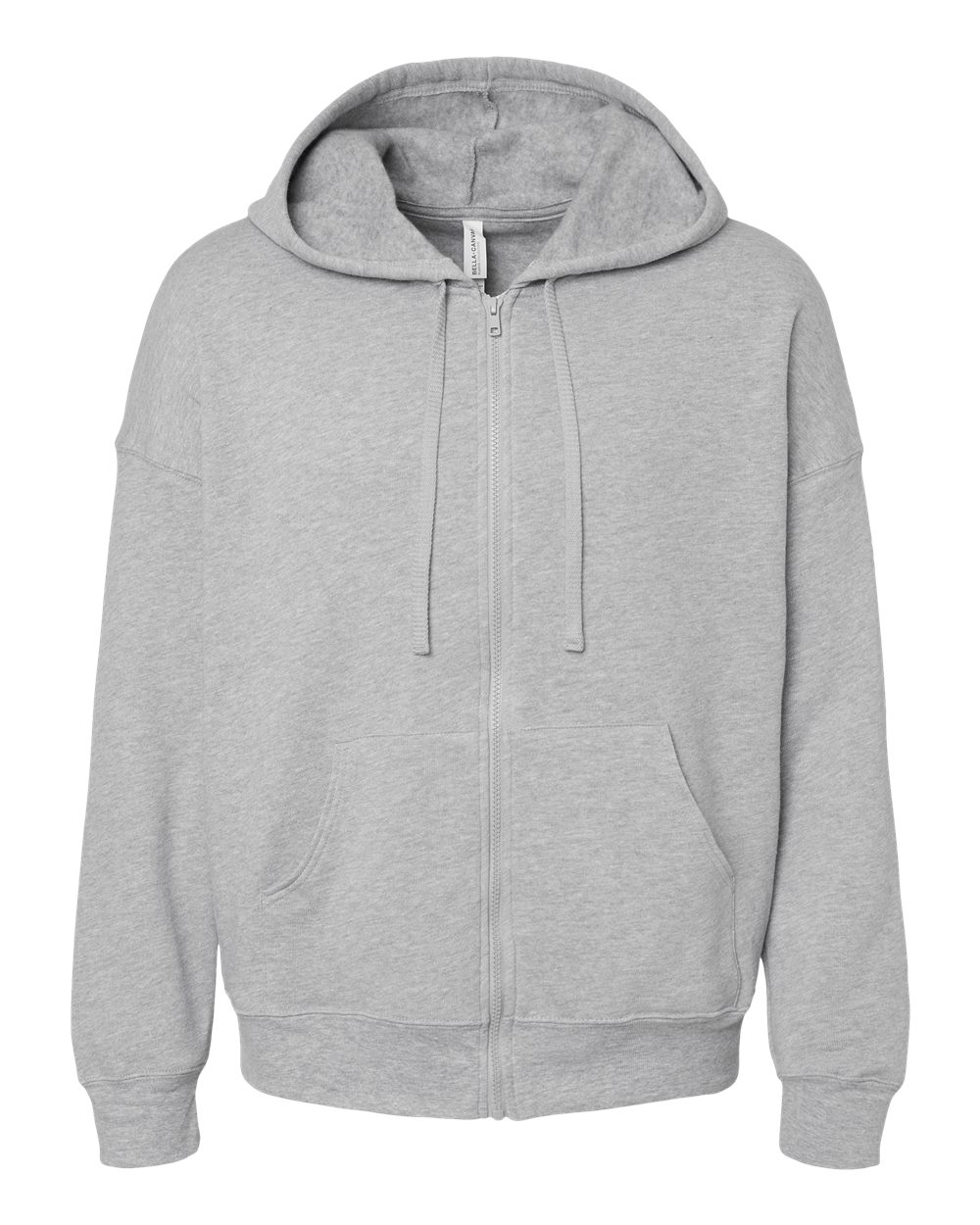 Sudadera con capucha unisex de forro polar de esponja DTM con cremallera completa | 3759