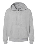 Sudadera con capucha unisex de forro polar de esponja DTM con cremallera completa | 3759