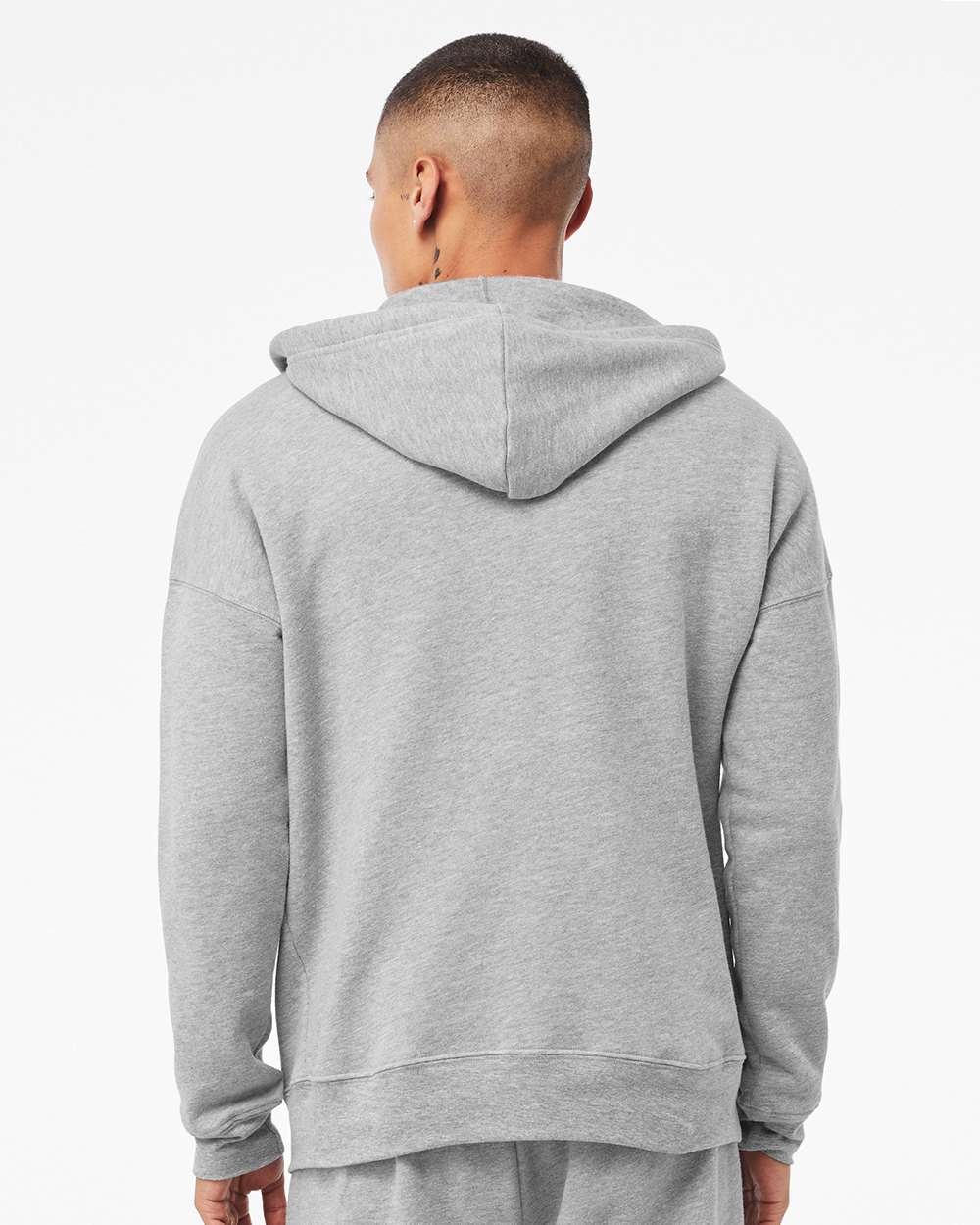 Sudadera con capucha unisex de forro polar de esponja DTM con cremallera completa | 3759