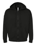 Sudadera con capucha unisex de forro polar de esponja DTM con cremallera completa | 3759