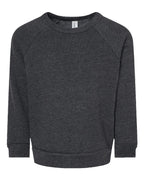 Toddler Sponge Fleece Raglan Crewneck Sweatshirt | 3901T