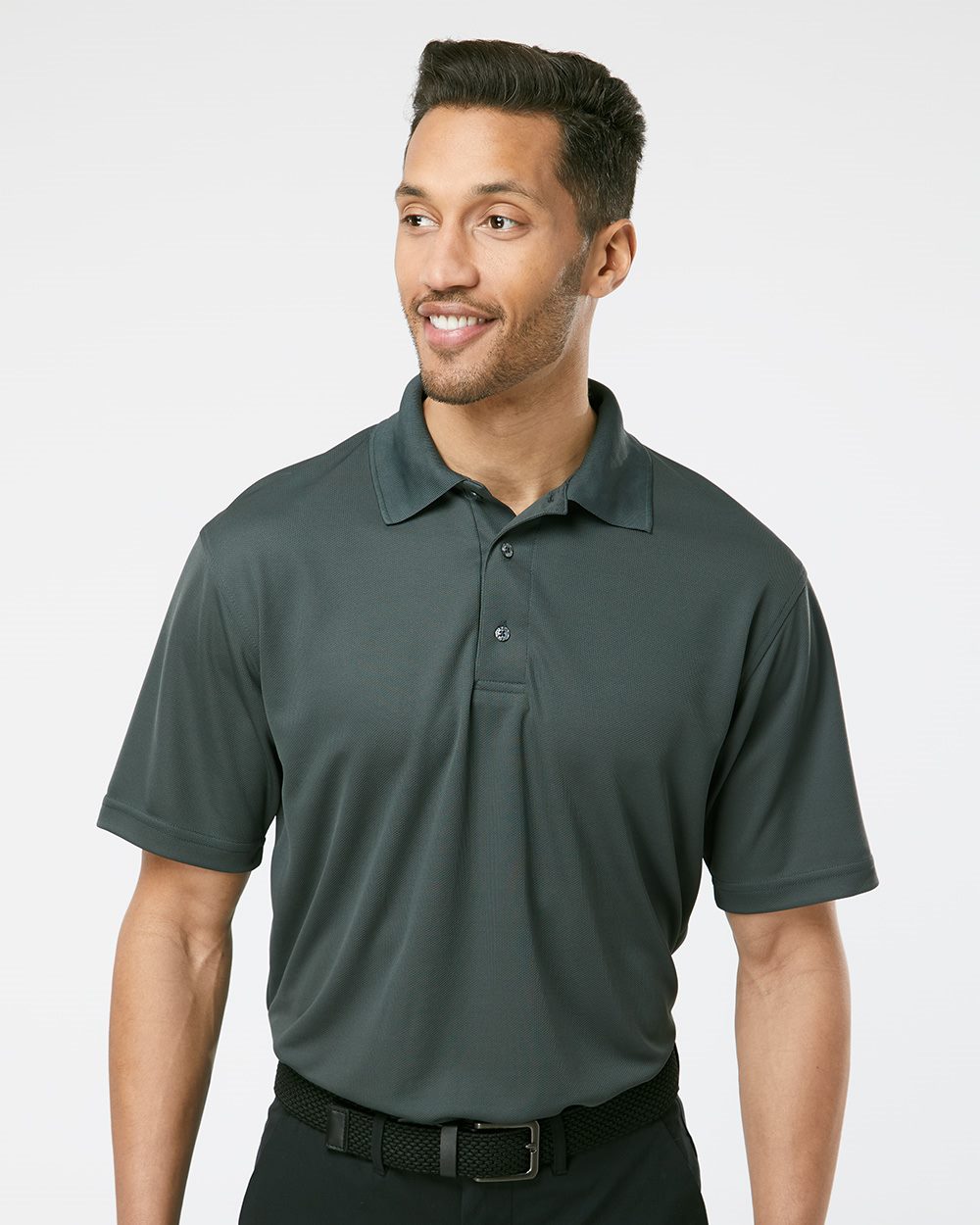 Men's Saratoga Performance Mini Mesh Polo | 100