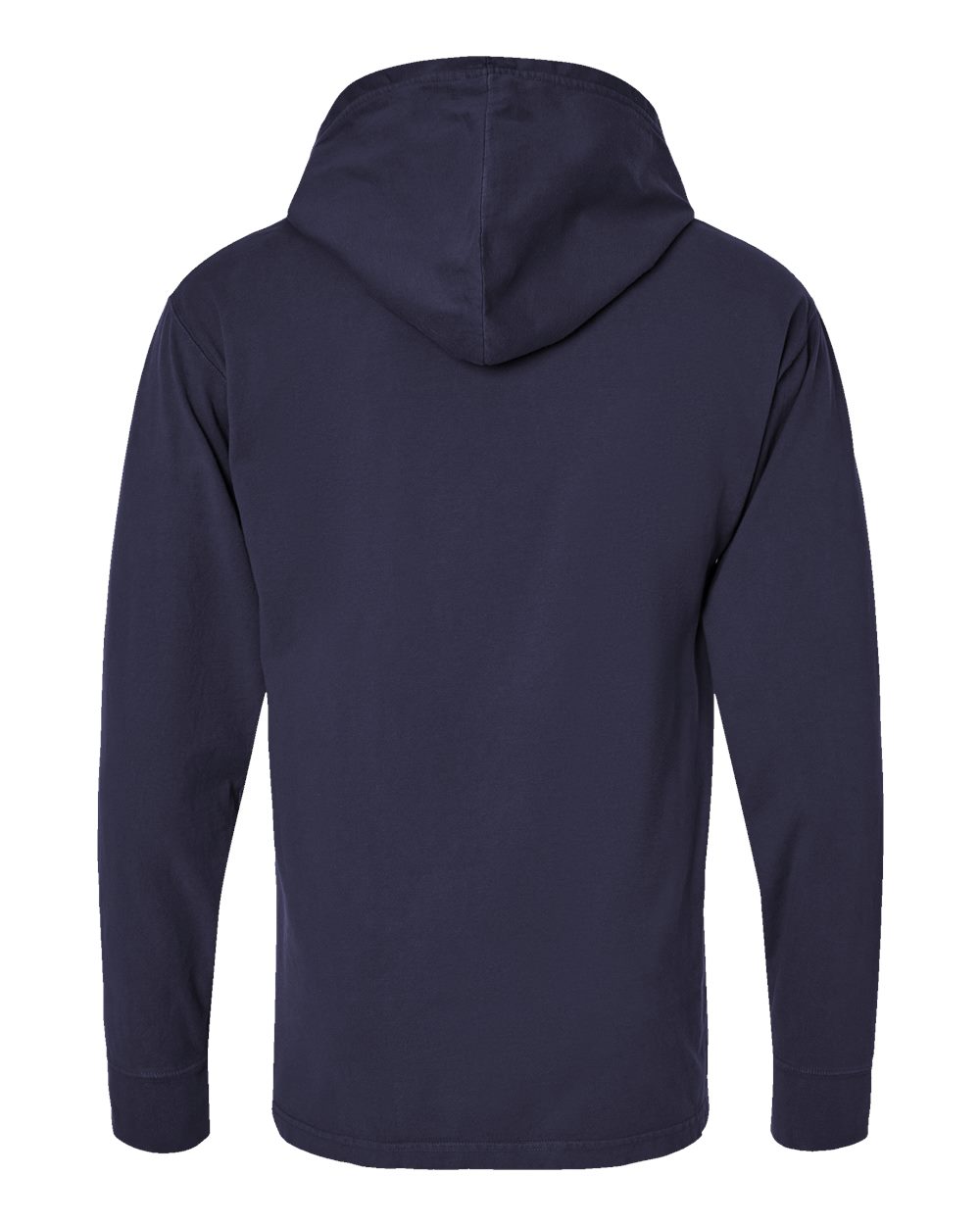 Unisex Garment-Dyed Jersey Hooded Long Sleeve T-Shirt | GDH280