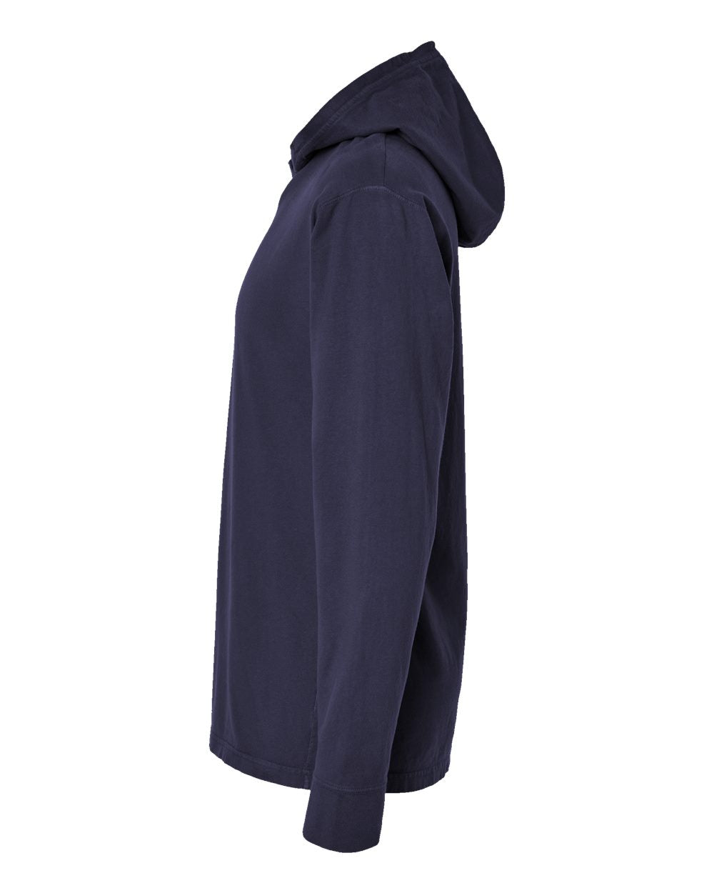 Unisex Garment-Dyed Jersey Hooded Long Sleeve T-Shirt | GDH280