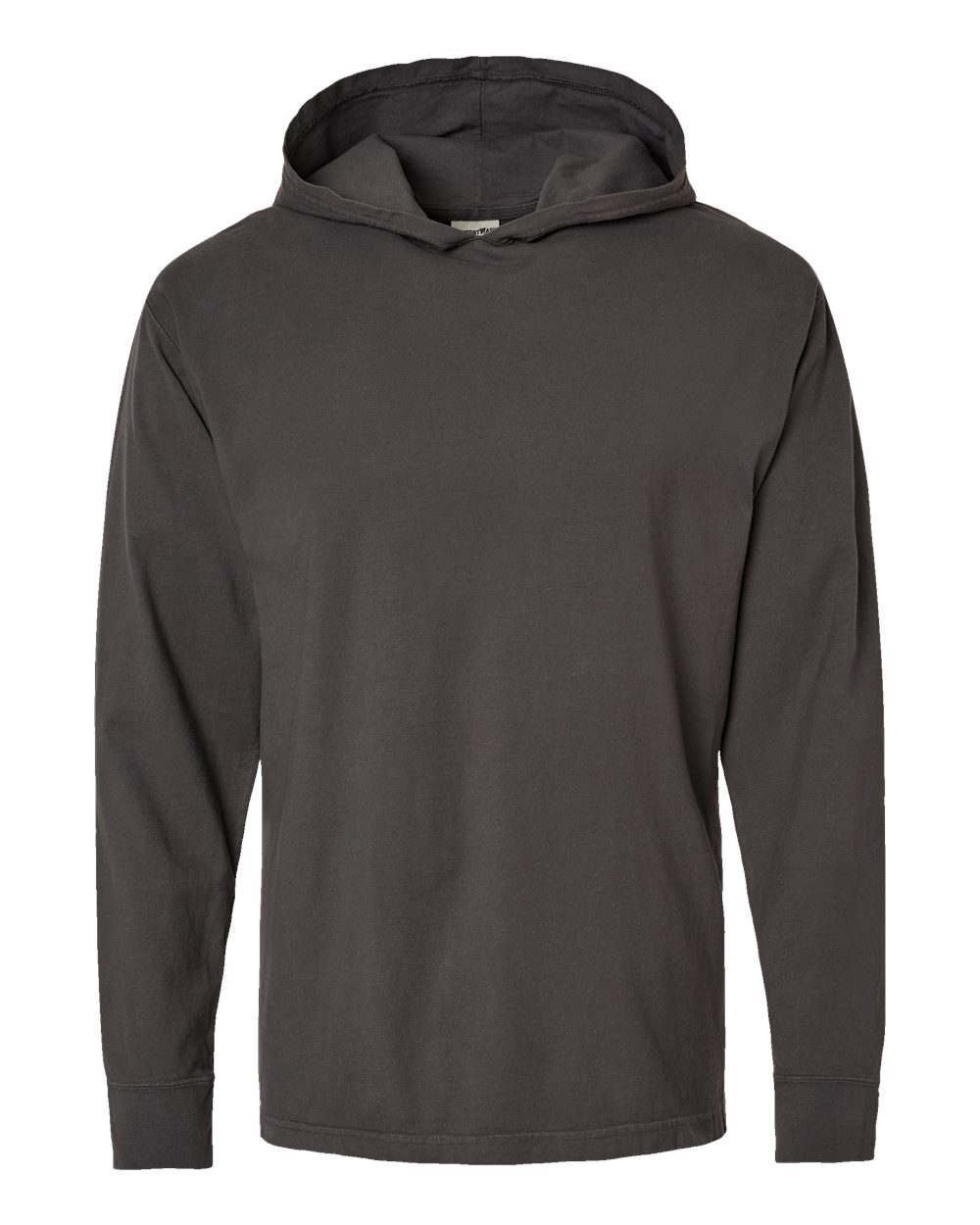 Unisex Garment-Dyed Jersey Hooded Long Sleeve T-Shirt | GDH280