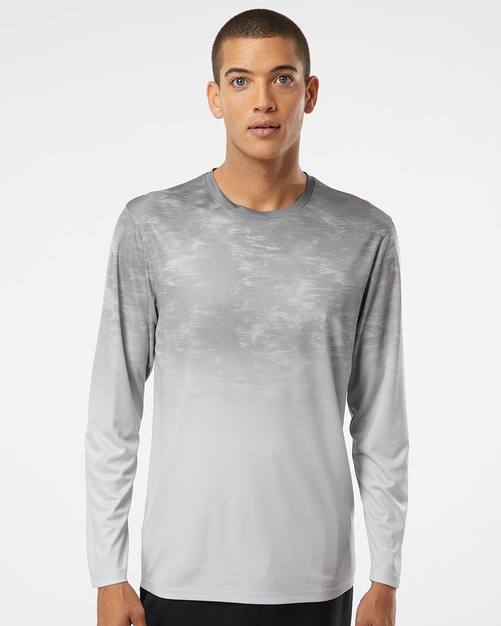 Unisex Montauk Oceanic Fade Performance Long Sleeve T-Shirt | 229