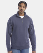 Sudadera Unisex Teñida Prenda con Cremallera Cuarto | GDH425
