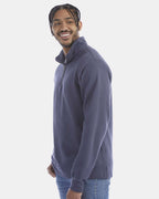 Sudadera Unisex Teñida Prenda con Cremallera Cuarto | GDH425