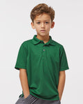 Youth Saratoga Performance Mini Mesh Polo | 108Y