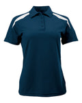 Women's Contrast Insert Mesh Polo | 106
