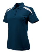 Women's Contrast Insert Mesh Polo | 106