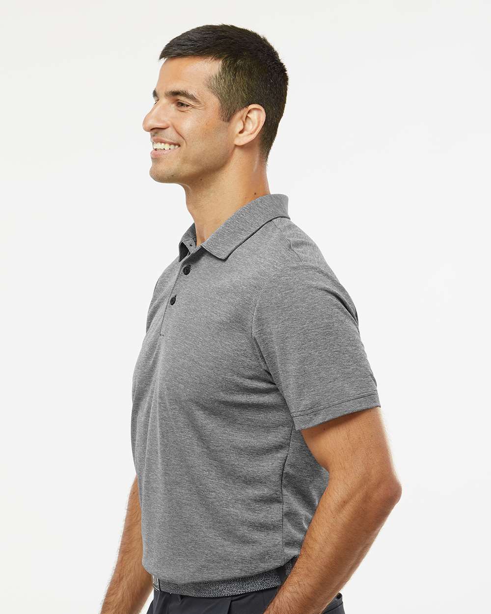 Men's Heathered Polo | A582